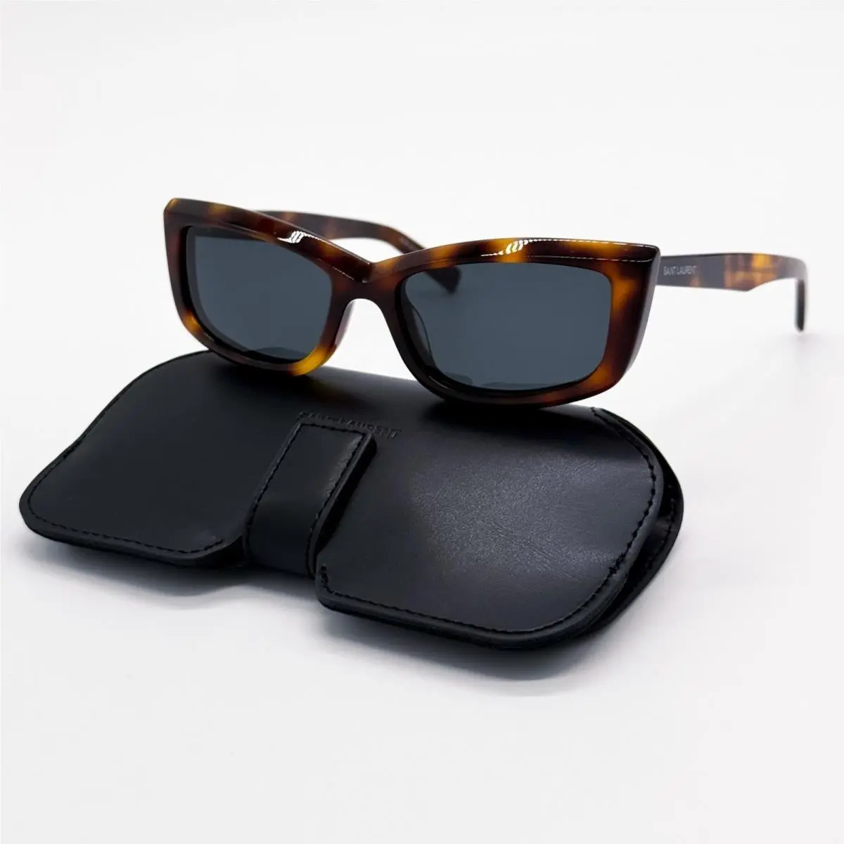 Saint Laurent Sunglasses SL658 002 Havana Women Eyewear SL 658 002 by Yves Saint Laurent