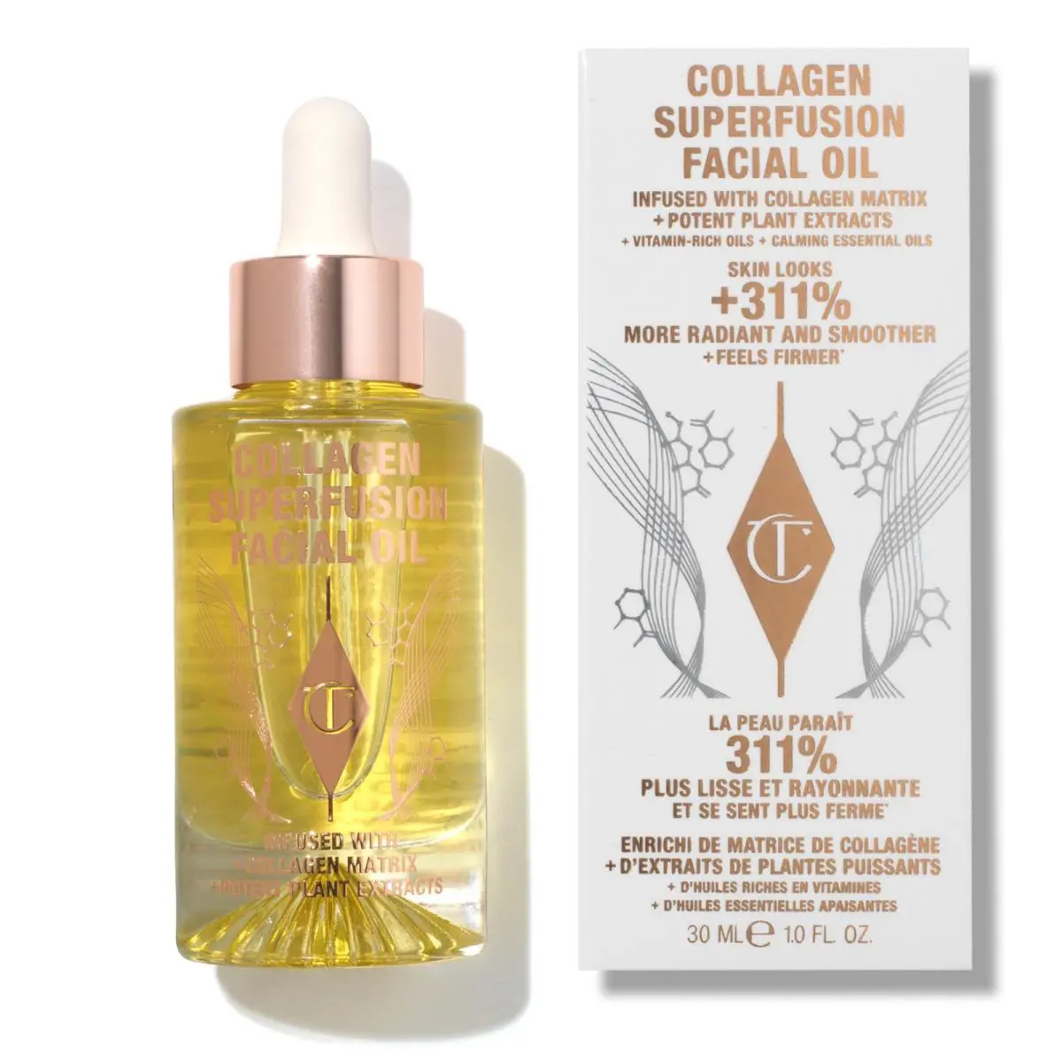 Collagen Superfusion Facial Oil 30mL/1oz by Charlotte Tilbury