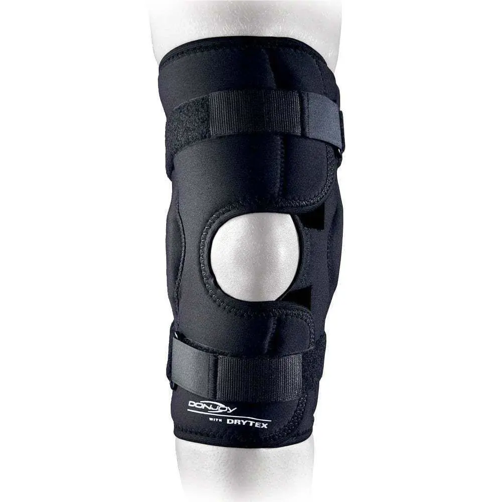 Donjoy Drytex Sports Hinged Knee Wrap Adjustable Fit Small Ships Free
