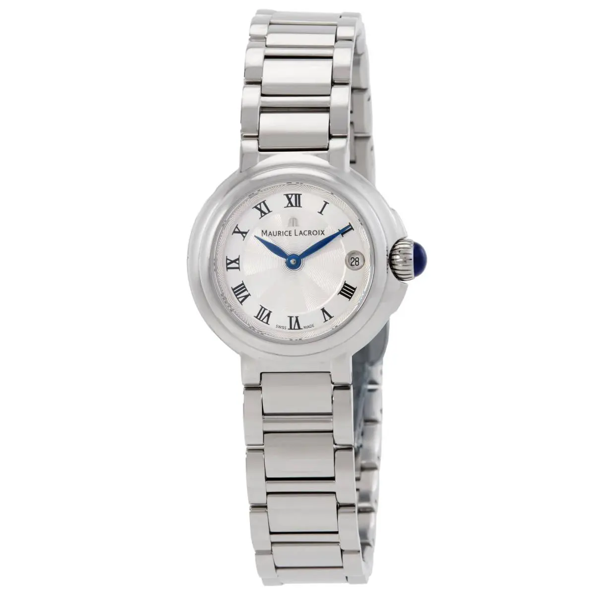 Fiaba Quartz Silver Dial Ladies Watch FA1003-SS002-110-1 by Maurice Lacroix