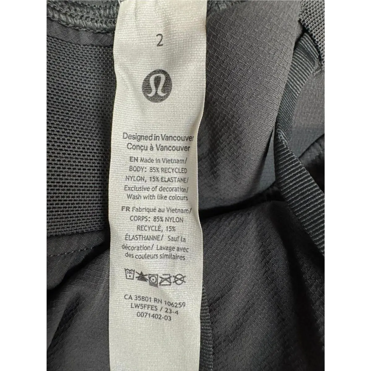 Lululemon clothing - Black, asst 24