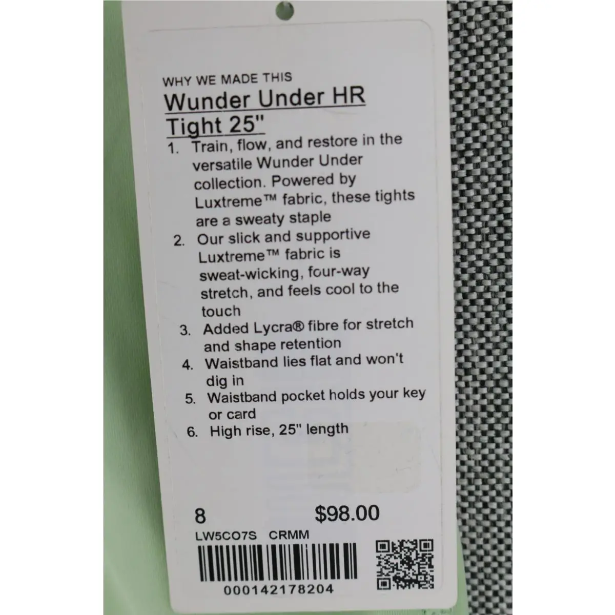 Lululemon clothing - Green 6
