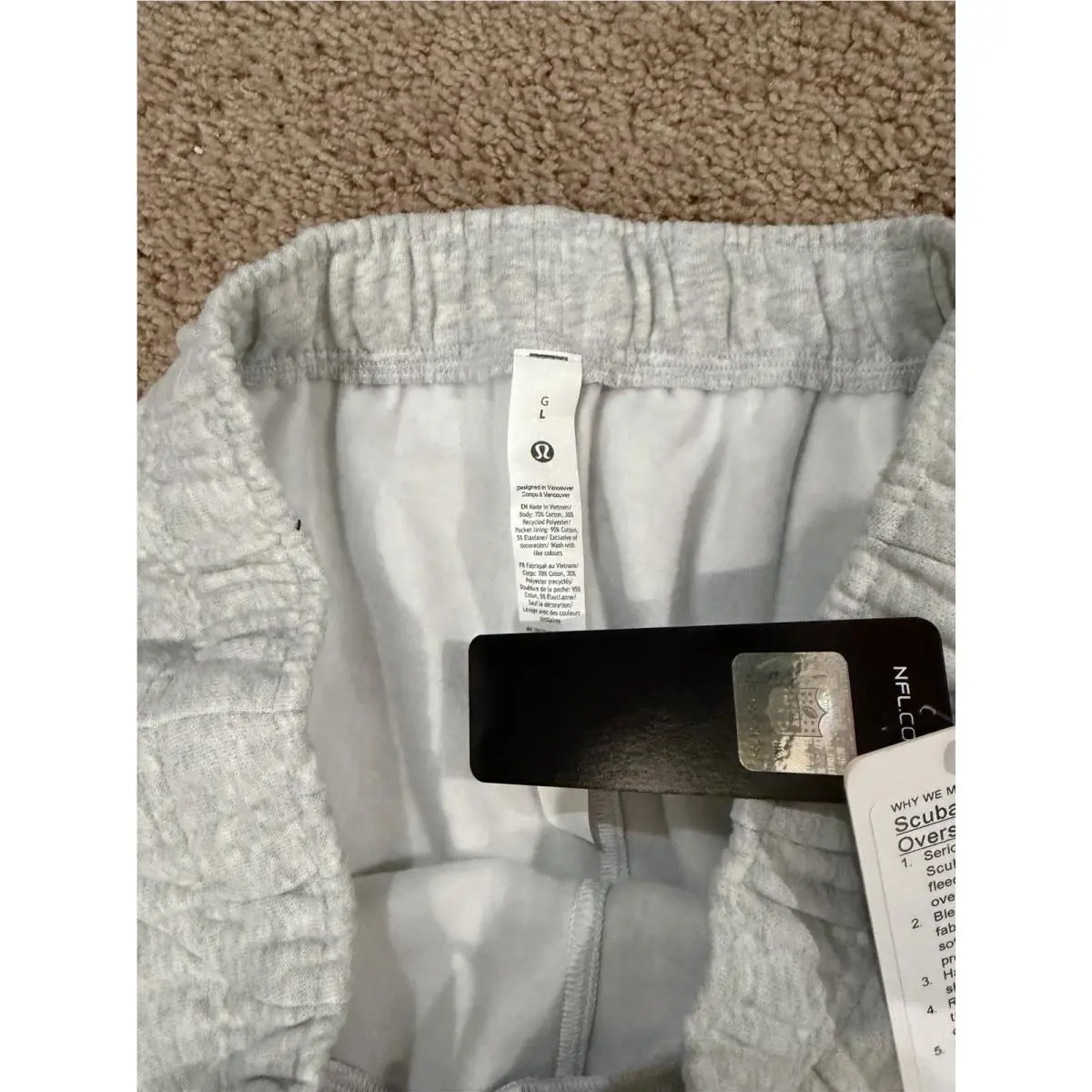 Lululemon clothing - Gray 4