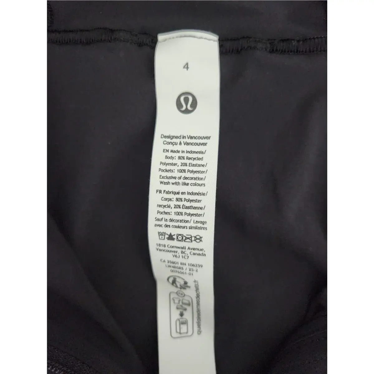 Lululemon clothing - Black 3