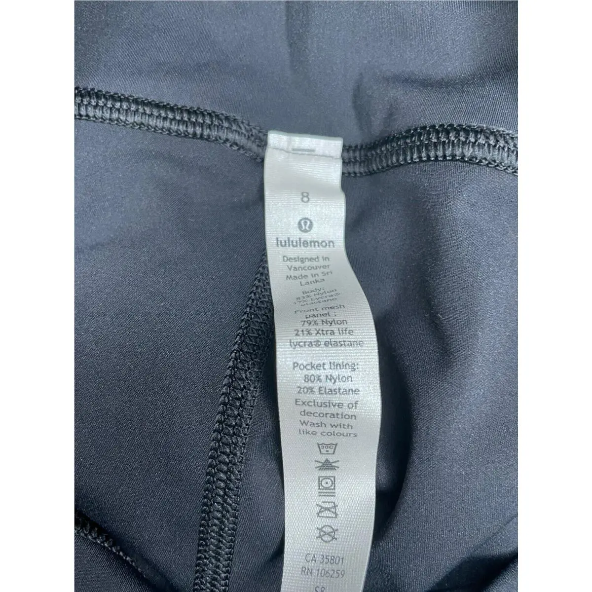 Lululemon clothing - Black/Gray 3