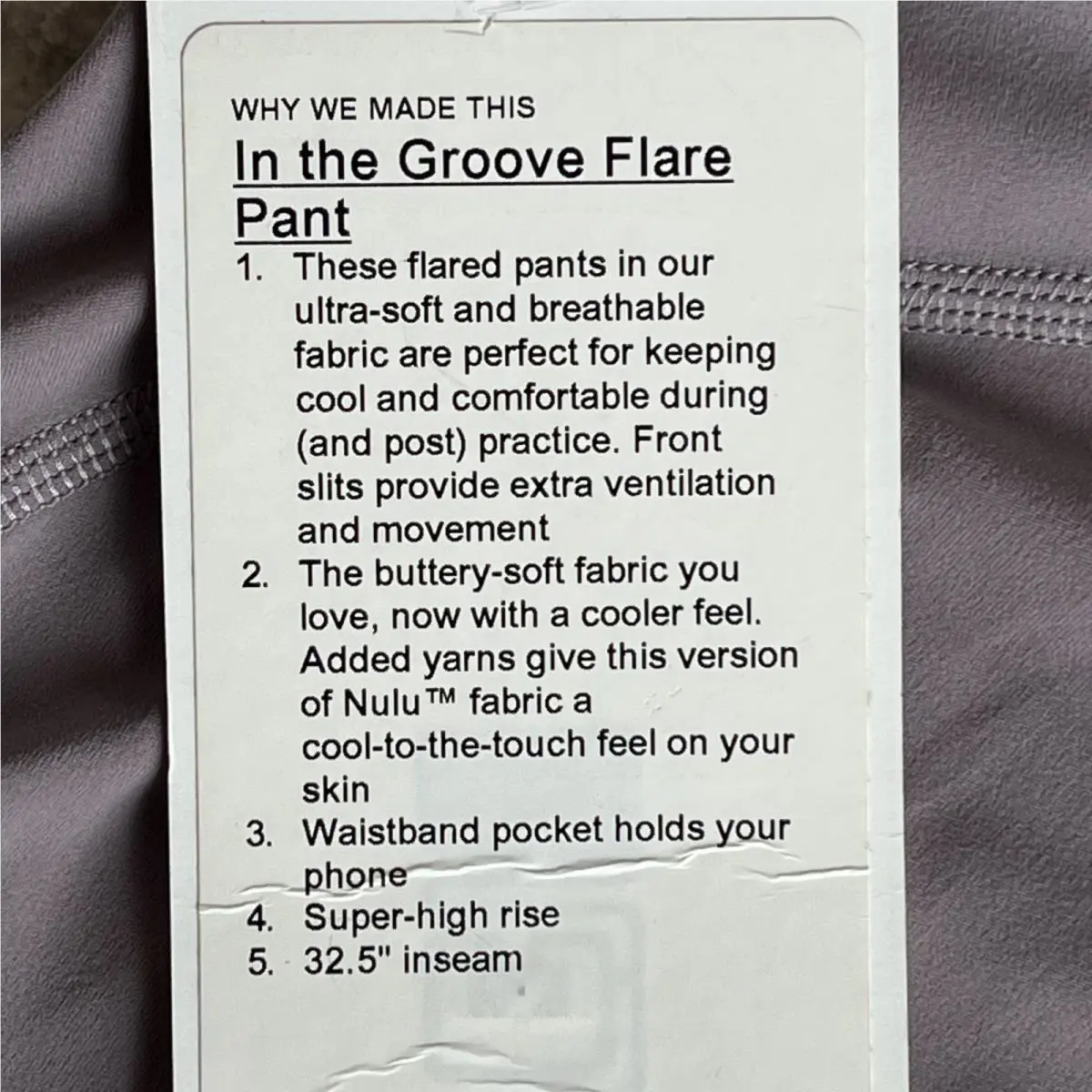 Lululemon clothing - Mauve 6