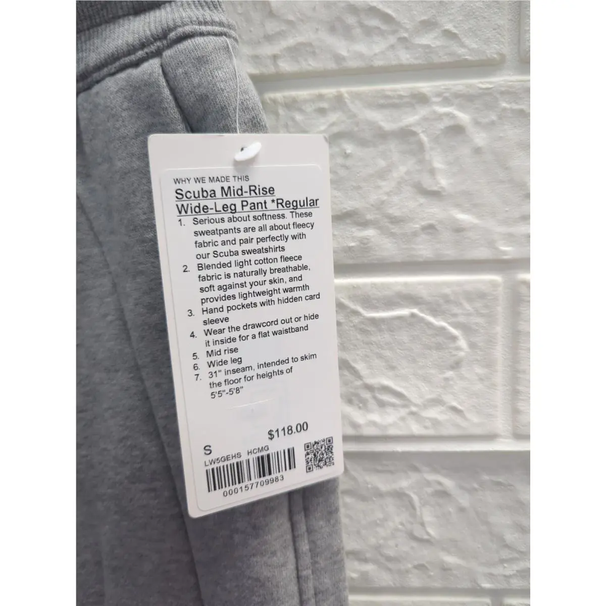 Lululemon clothing - Gray 1
