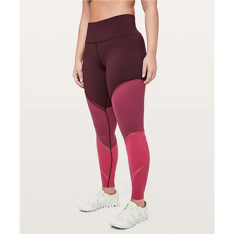 Lululemon clothing - LW5BFTS - LW5BFTS - Dark Adobe/Blush Berry/Violet Red 3