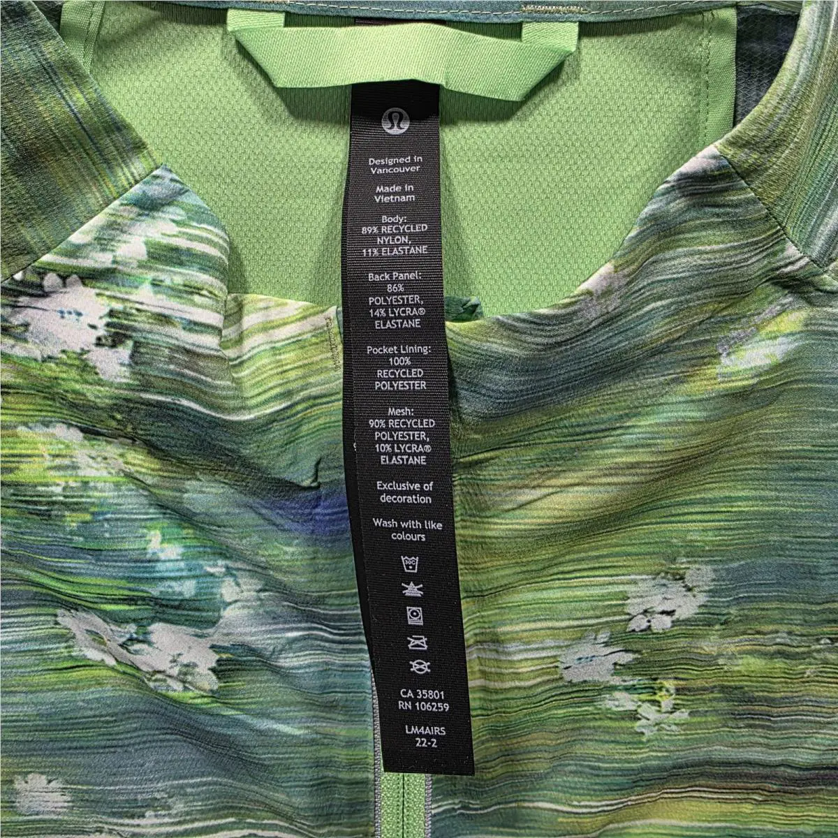 Lululemon clothing - NA - Green 5