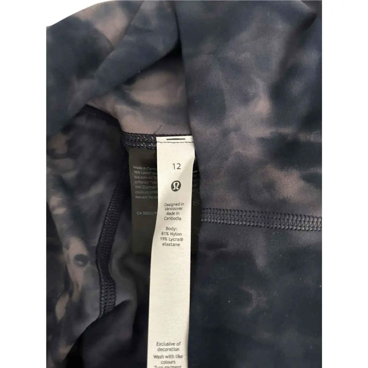 Lululemon clothing - Diamond Dye Pitch Grey Graphite Grey 7