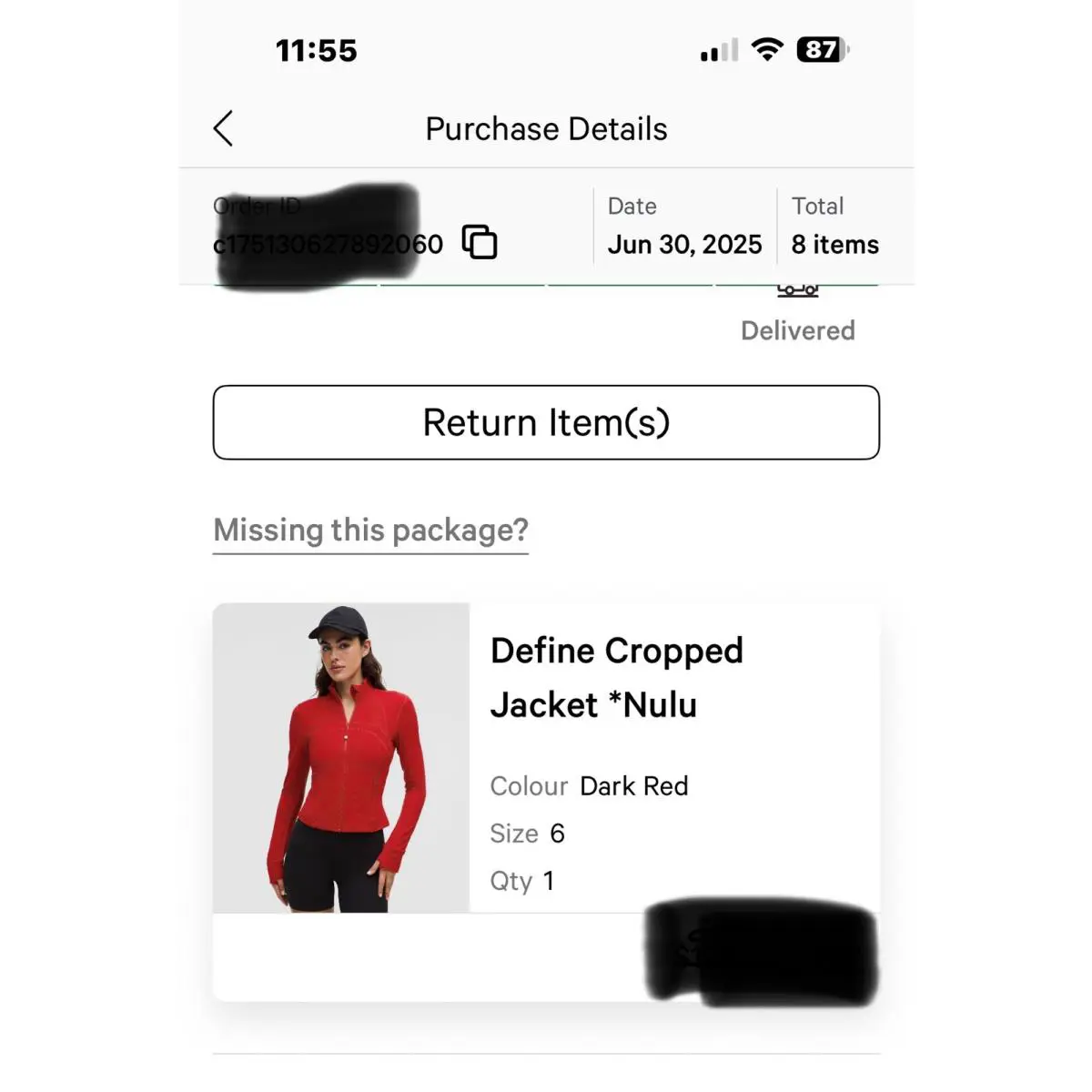 Lululemon clothing - Red 10