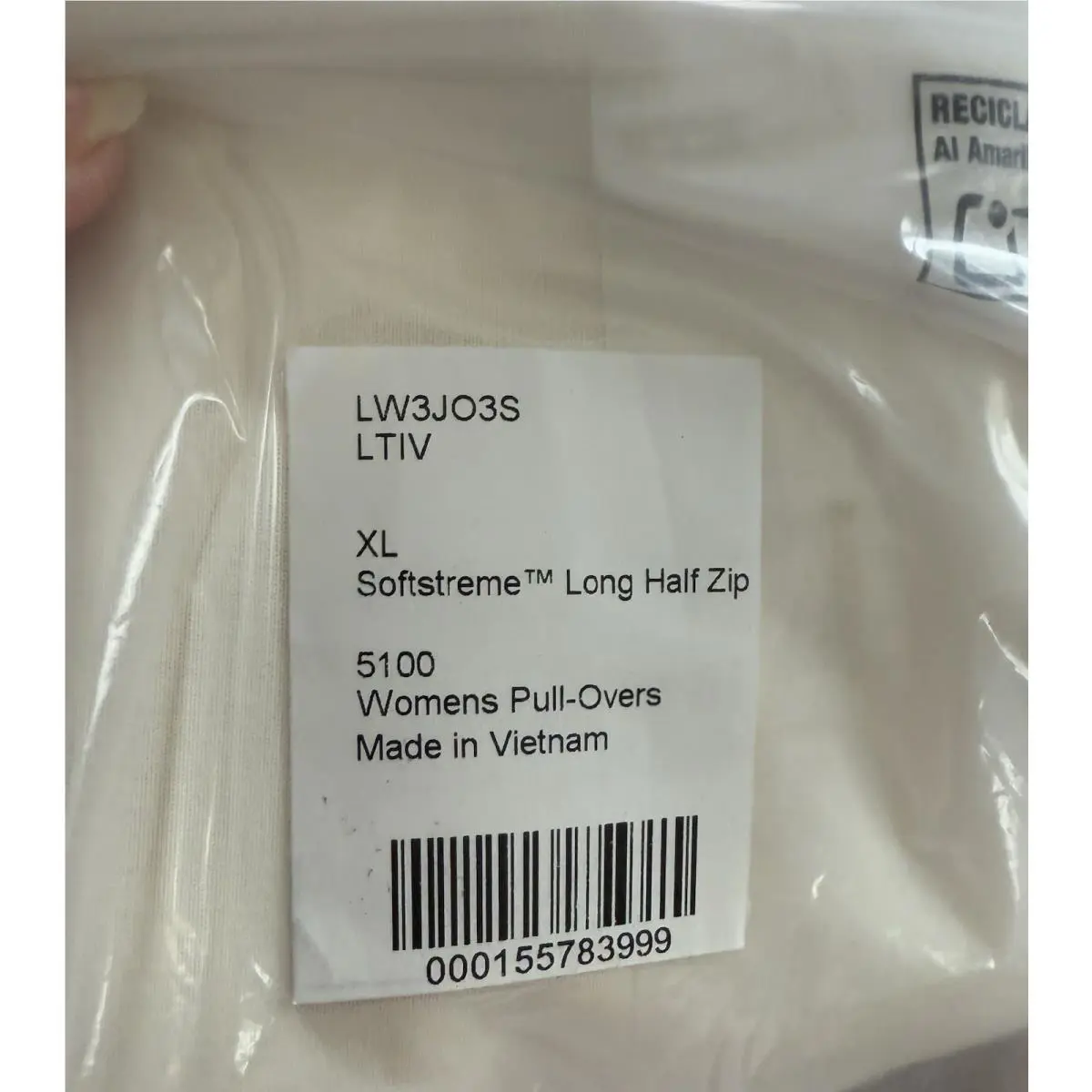 Lululemon clothing - Cream 2