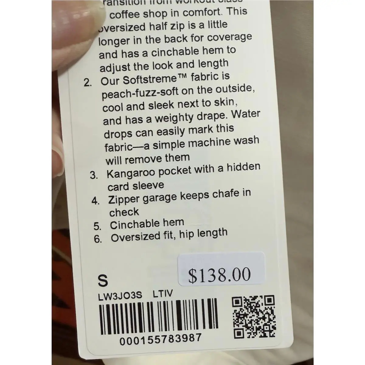 Lululemon clothing - Cream 1