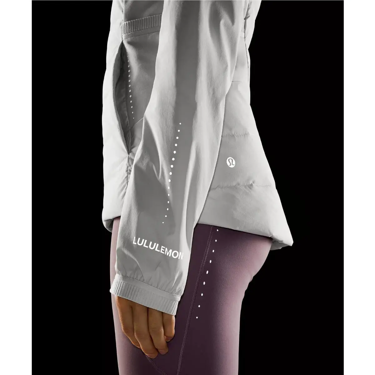 Lululemon clothing - Down for It All Jacket in Vapor - Gray 5