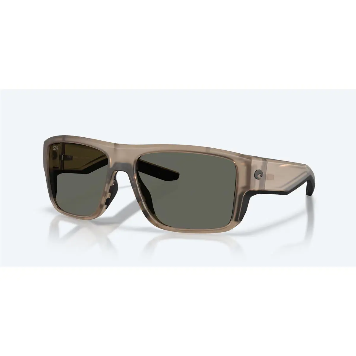 Costa Del Mar Sunglasses Taxman Brown Smoke / Gray 580G Polarized Glass Lens