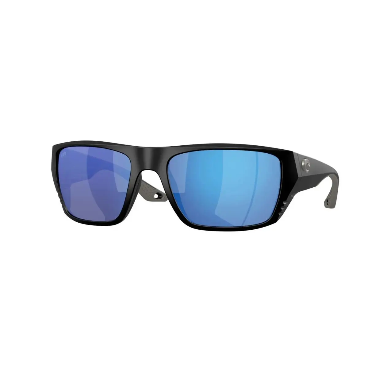 Finlet Matte Black w Polarized Blue Mirror Glass 580G Lens Suns by Costa Del Mar
