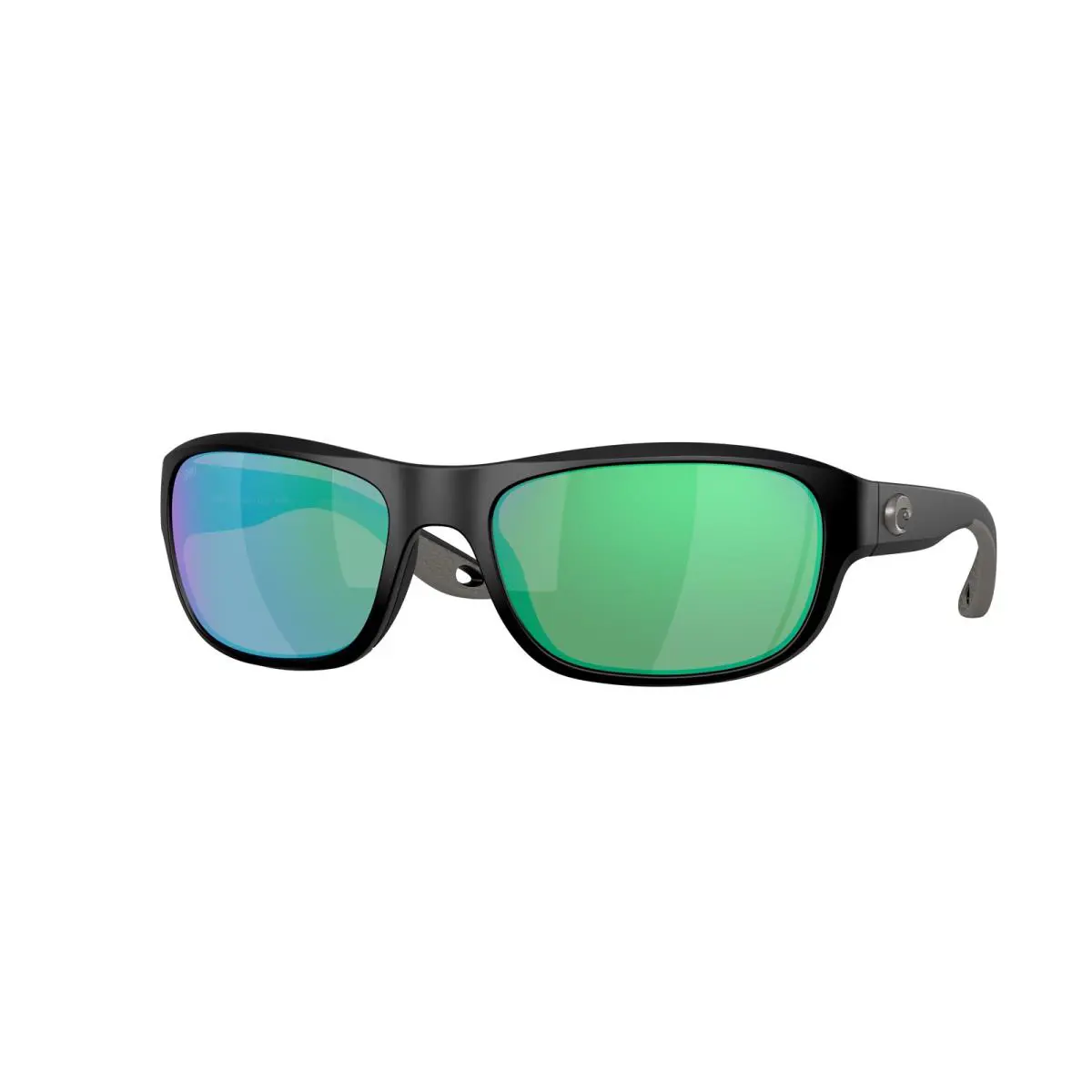 Costa Del Mar 06S 9119 Clipperton Matte Black Green m 911902 Sunglasses