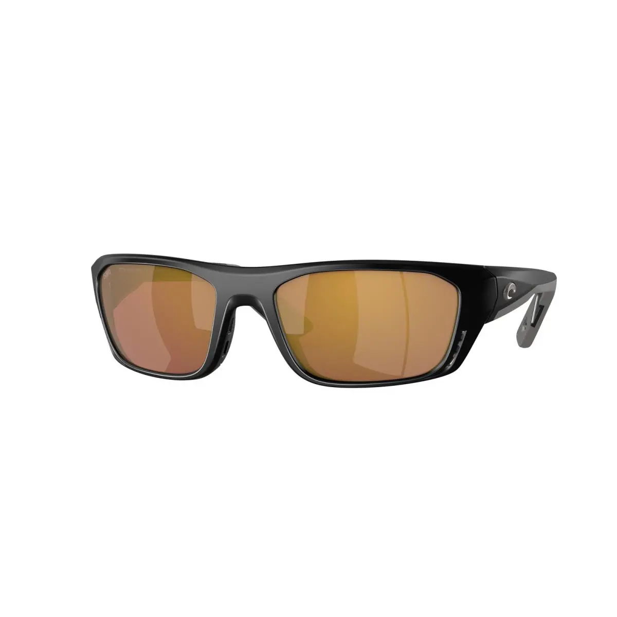 06S 9115 Whitetip Pro Matte Black Gold 911506 Sunglasses by Costa Del Mar