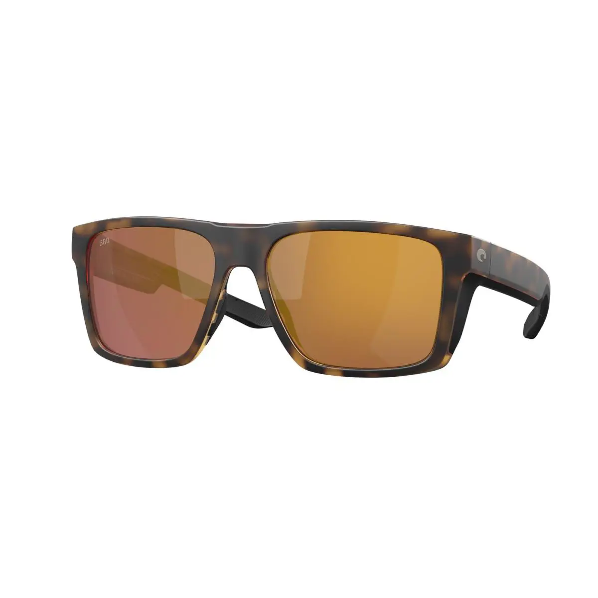 Costa Del Mar 06S 9104 Lido Matte Tortoise Gold Mirro 910416 Sunglasses