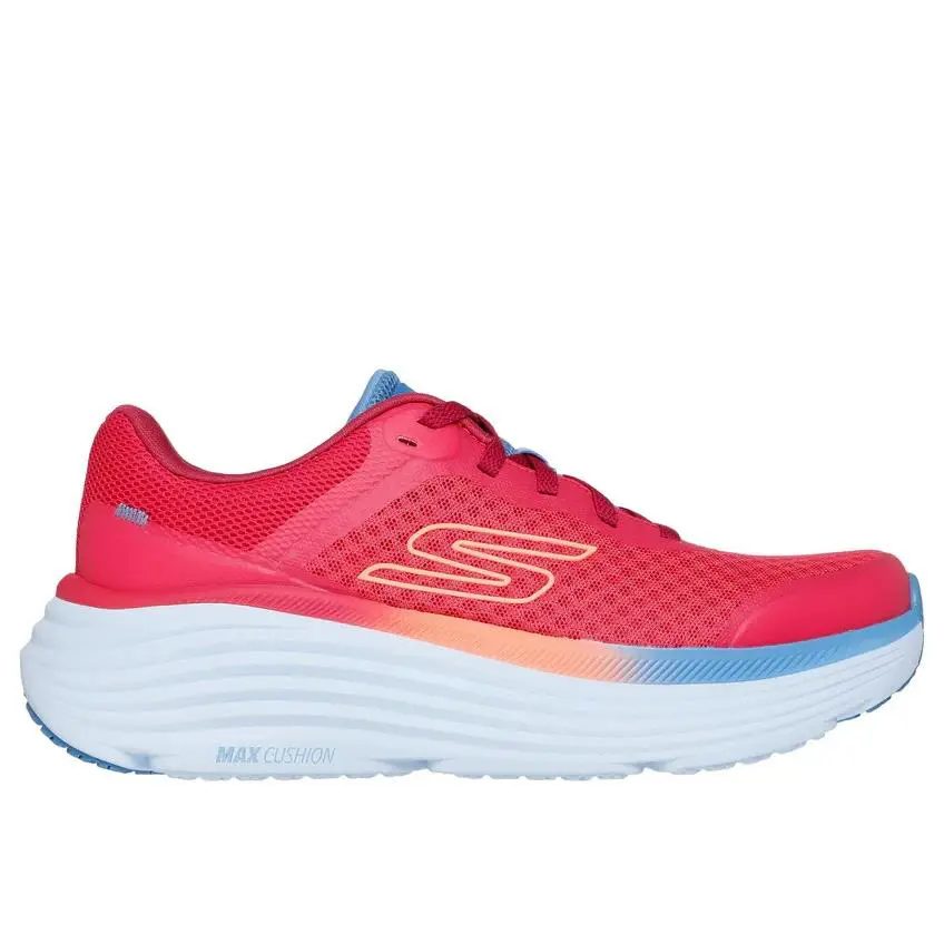 Skechers Shoes Women Red Max Cushioning Endeavour Comfort Sport Run Light 129470 - Red