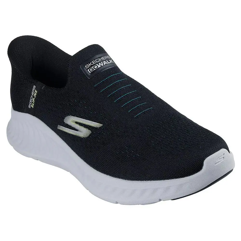 Skechers Gowalk Now Sauntered Women`s 13 Black Slip-ins Walking Shoes ZOGG2386 - Black