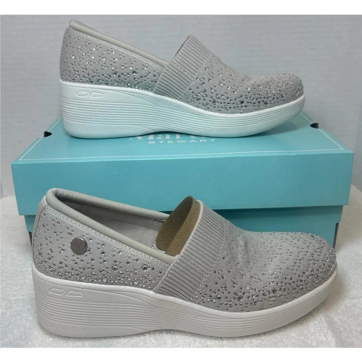 Skechers shoes - Pier-Lite - 158705/LGSL - Light Grey/Silver 10