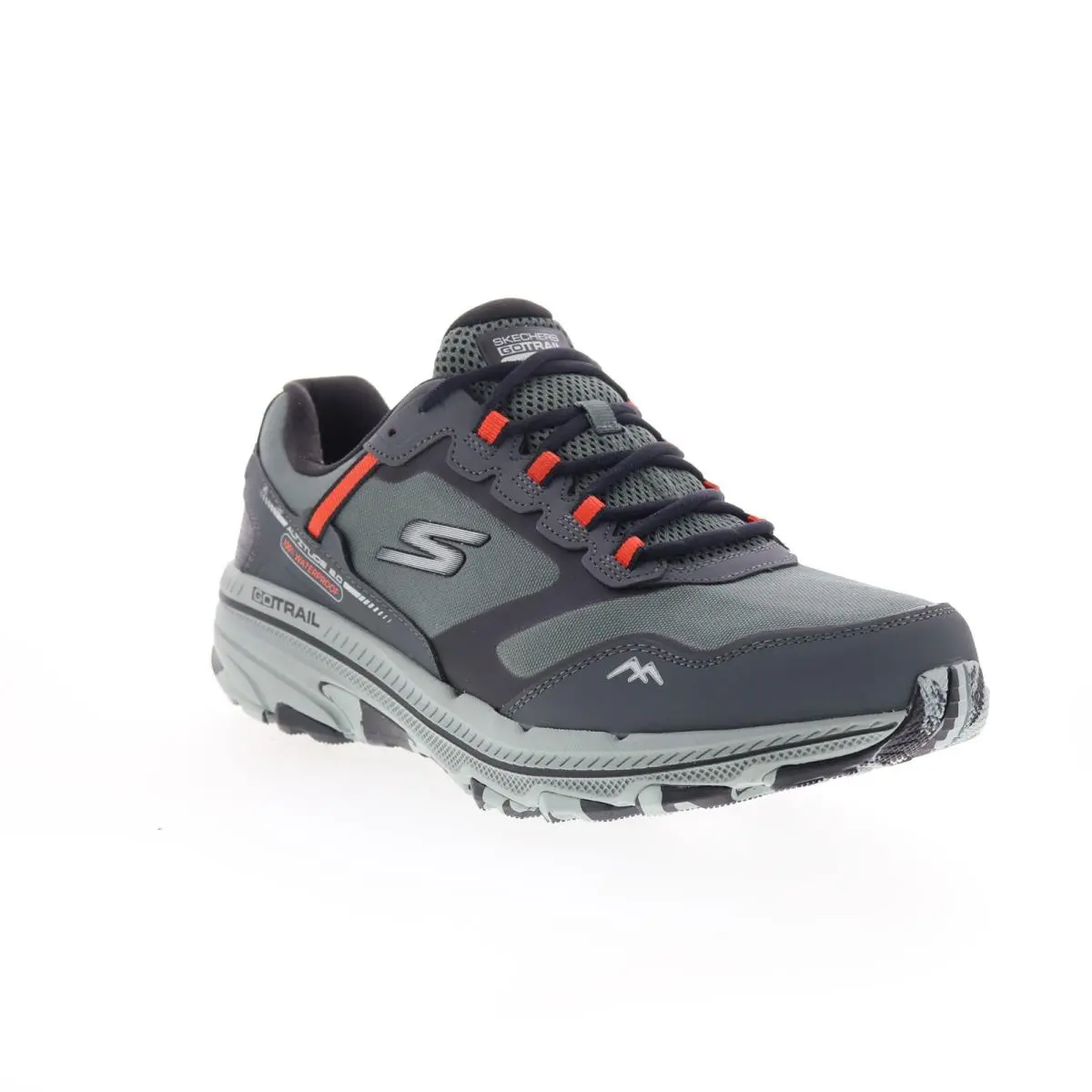 Skechers shoes - Skechers Waterproof: Go Run Trail Altitude 2.0 - 220757-GYGR - Gray 8