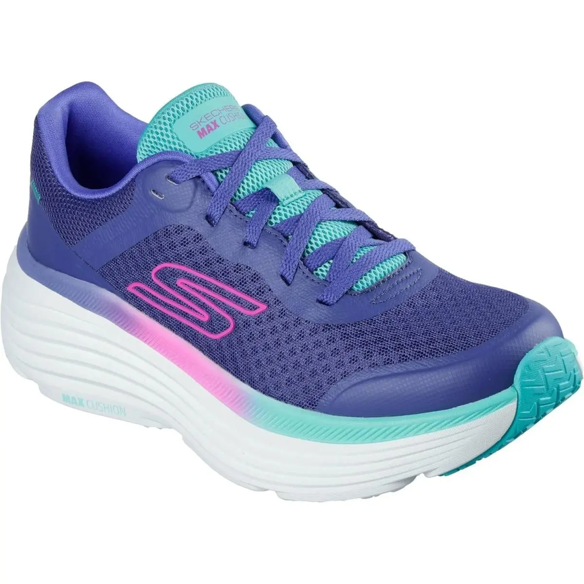 Skechers shoes - 129470 - 129470 PRTQ - purple / Turquoise 13