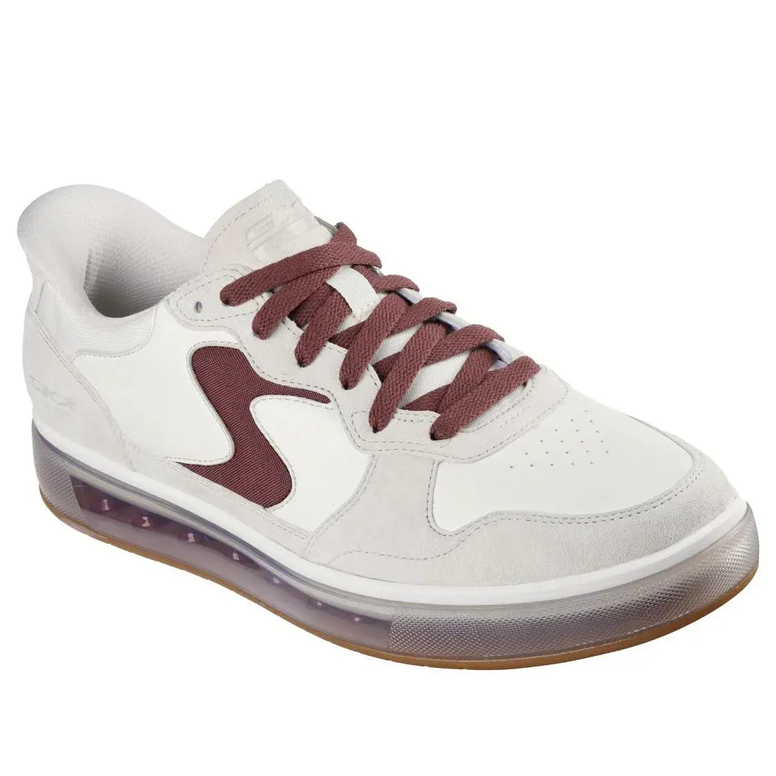 Skechers shoes - Skech-Air Classic - Classic - 254066 NTBG - Natural/Burgundy 4