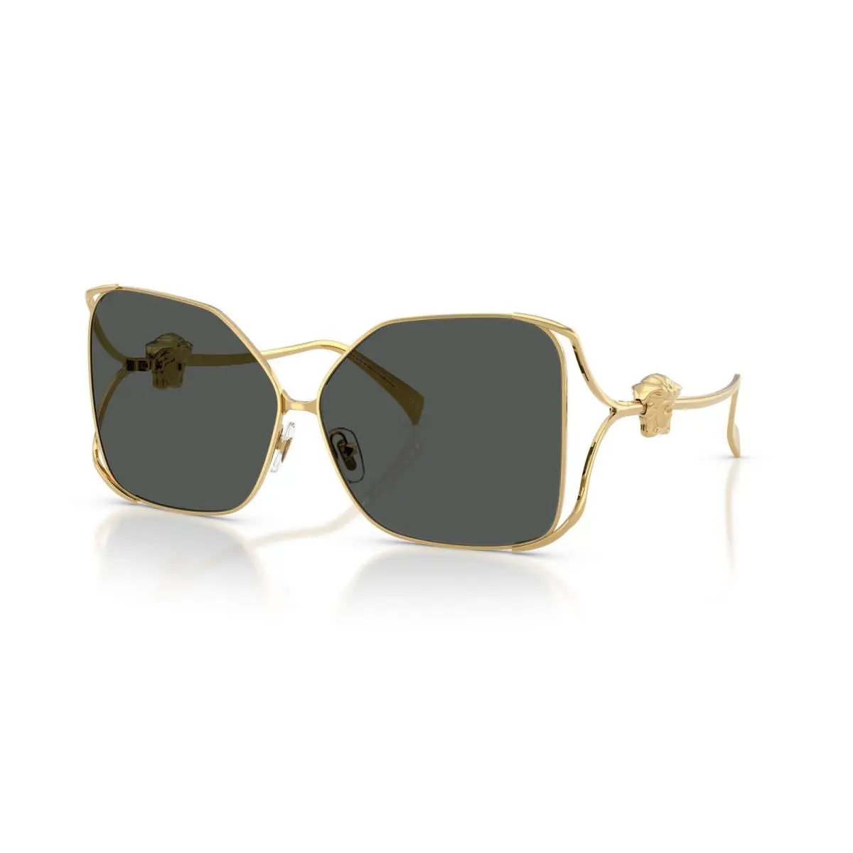 VE2288 100287 Gold/dark Grey 62-11-130 Sunglasses by Versace