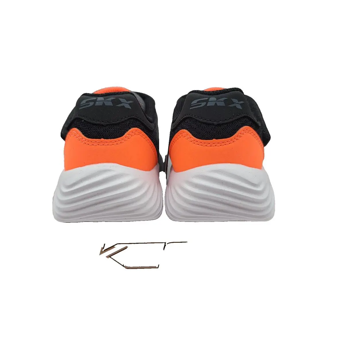 Skechers shoes - SKECHERS Bounder - Bounder - Charcoal/Orange 3