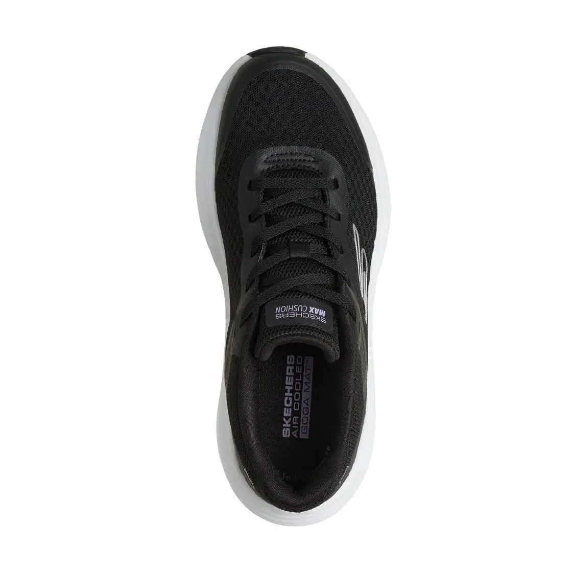 Skechers shoes - 129470 - 129470 BKW - Black / White 6