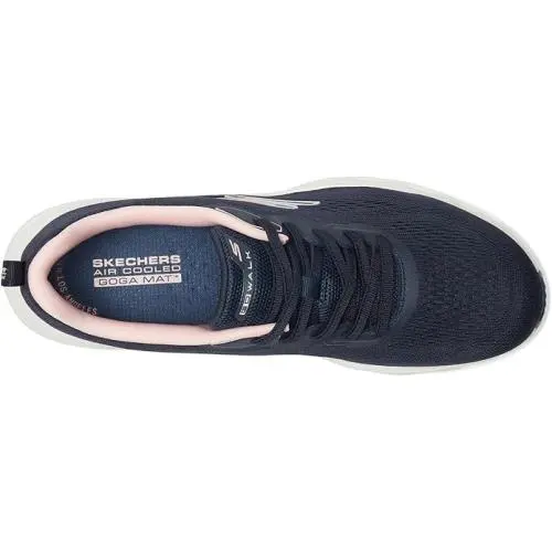 Skechers shoes - GO WALK Glide-Step 2.0 - Kristee - 125145 - Navy / Pink 3