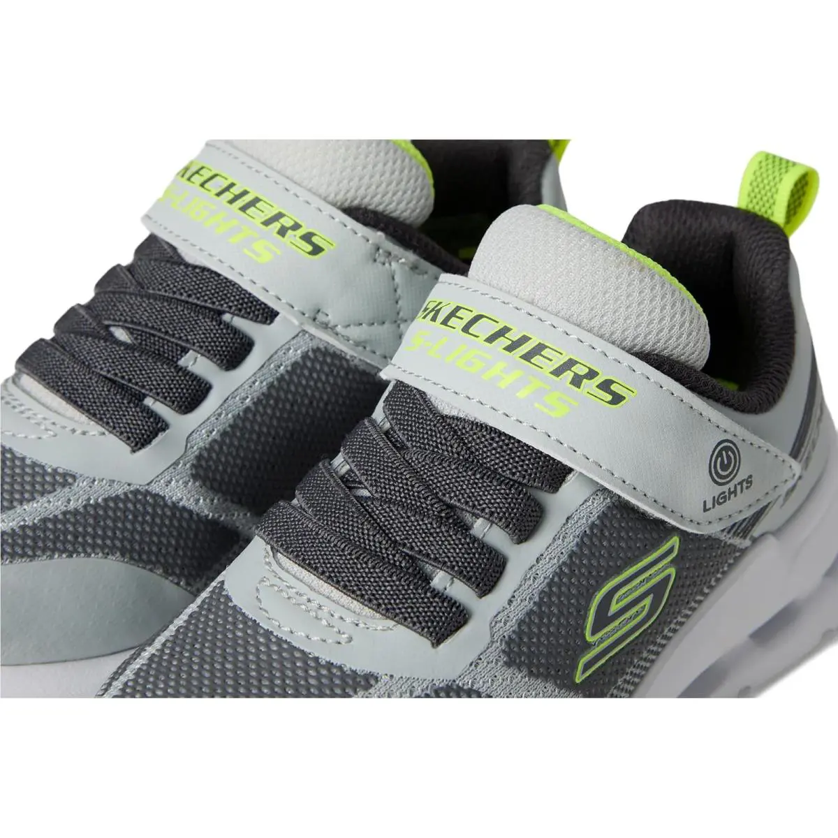 Skechers shoes - Grey/Lime 18
