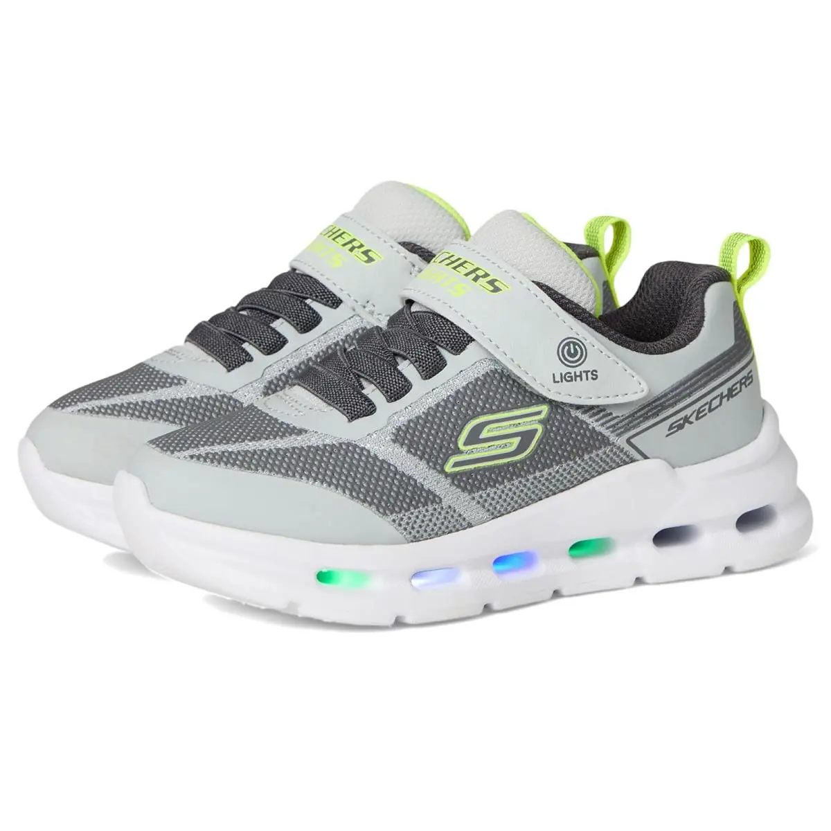 Skechers shoes - Grey/Lime 13