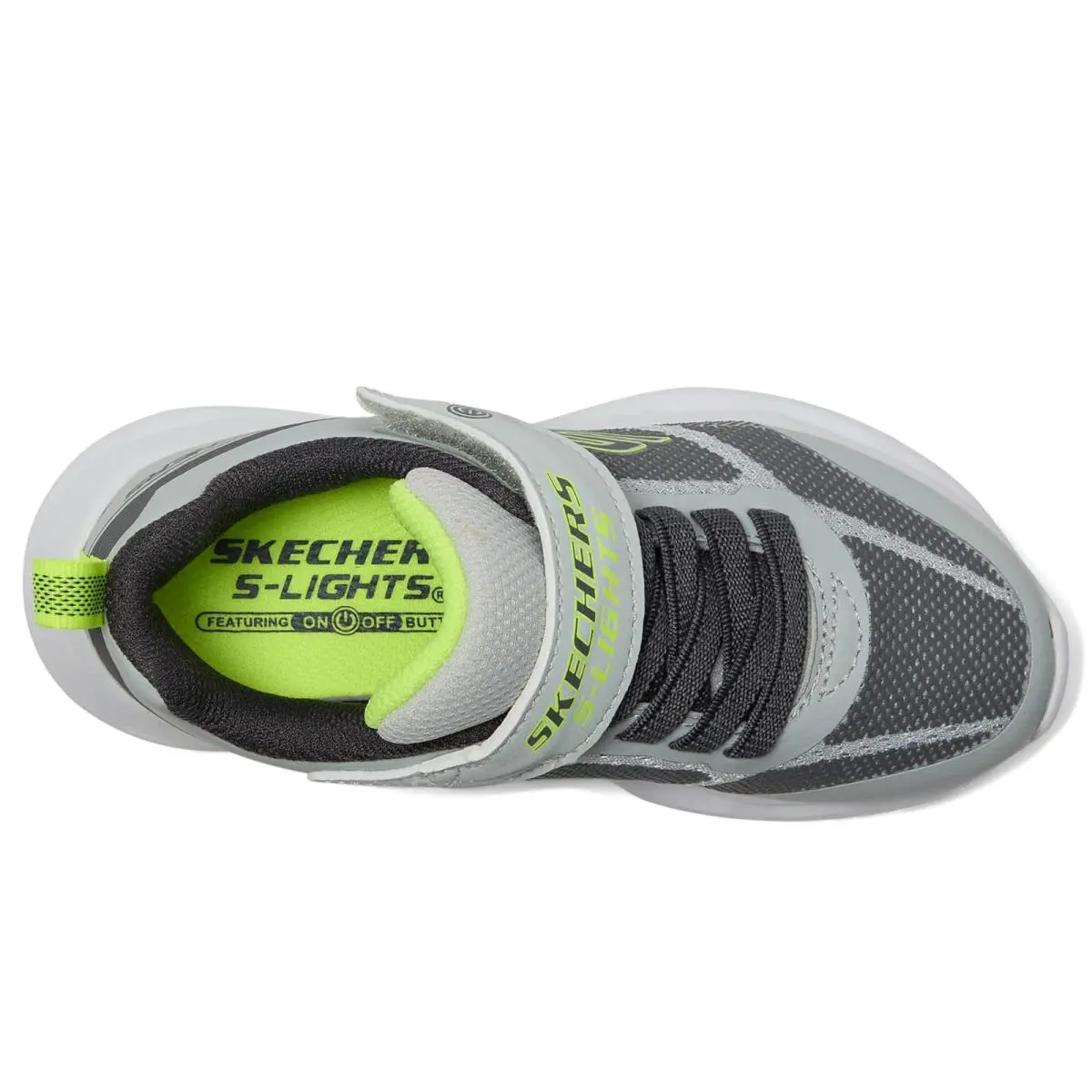 Skechers shoes - Grey/Lime 14