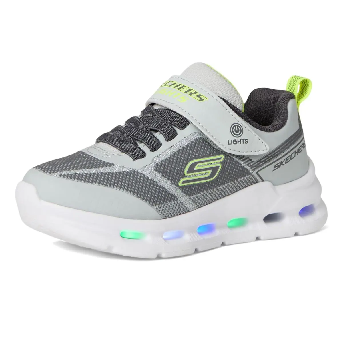 Skechers shoes - Grey/Lime 19