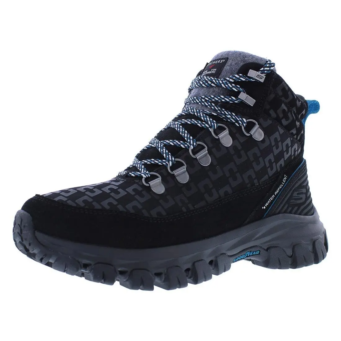 Skechers shoes - Black/Teal, Main: Black 0