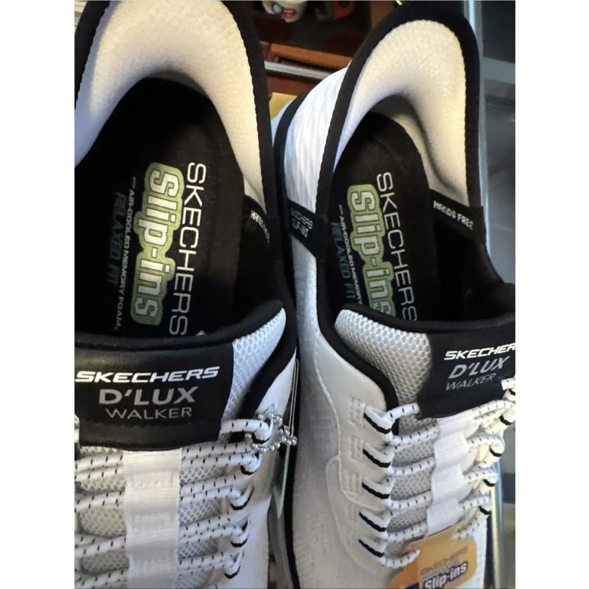 Skechers shoes - Skechers D`Lux Walker 2.0 - Walker - 232446/WBK - White/Black 8