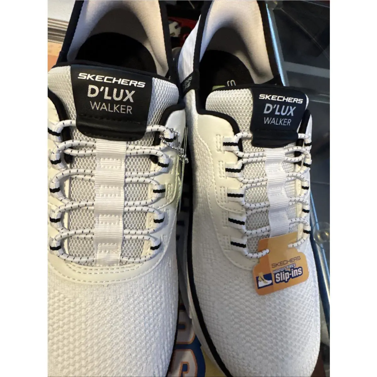 Skechers shoes - Skechers D`Lux Walker 2.0 - Walker - 232446/WBK - White/Black 28