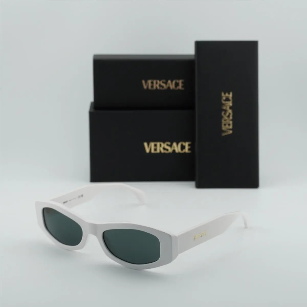 VE4487 314/87 White/grey 54-19-140 Sunglasses by Versace
