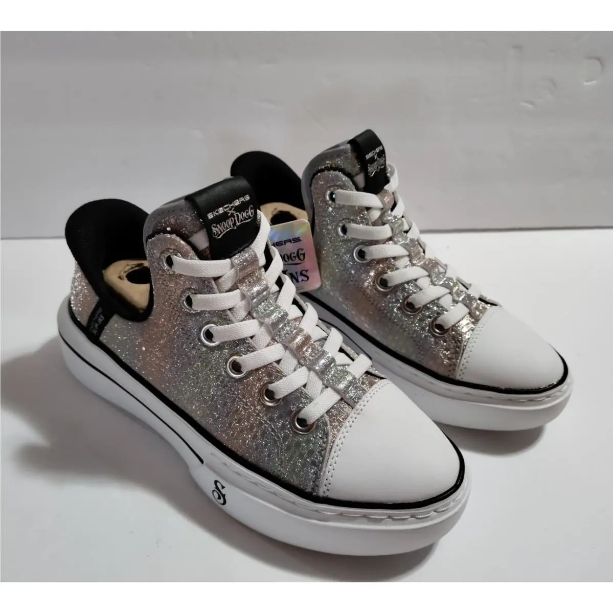 Skechers shoes - Skechers Snoop Dogg Slip-Ins - Snoop Dogg - Silver (UPC: 198376229641) 1