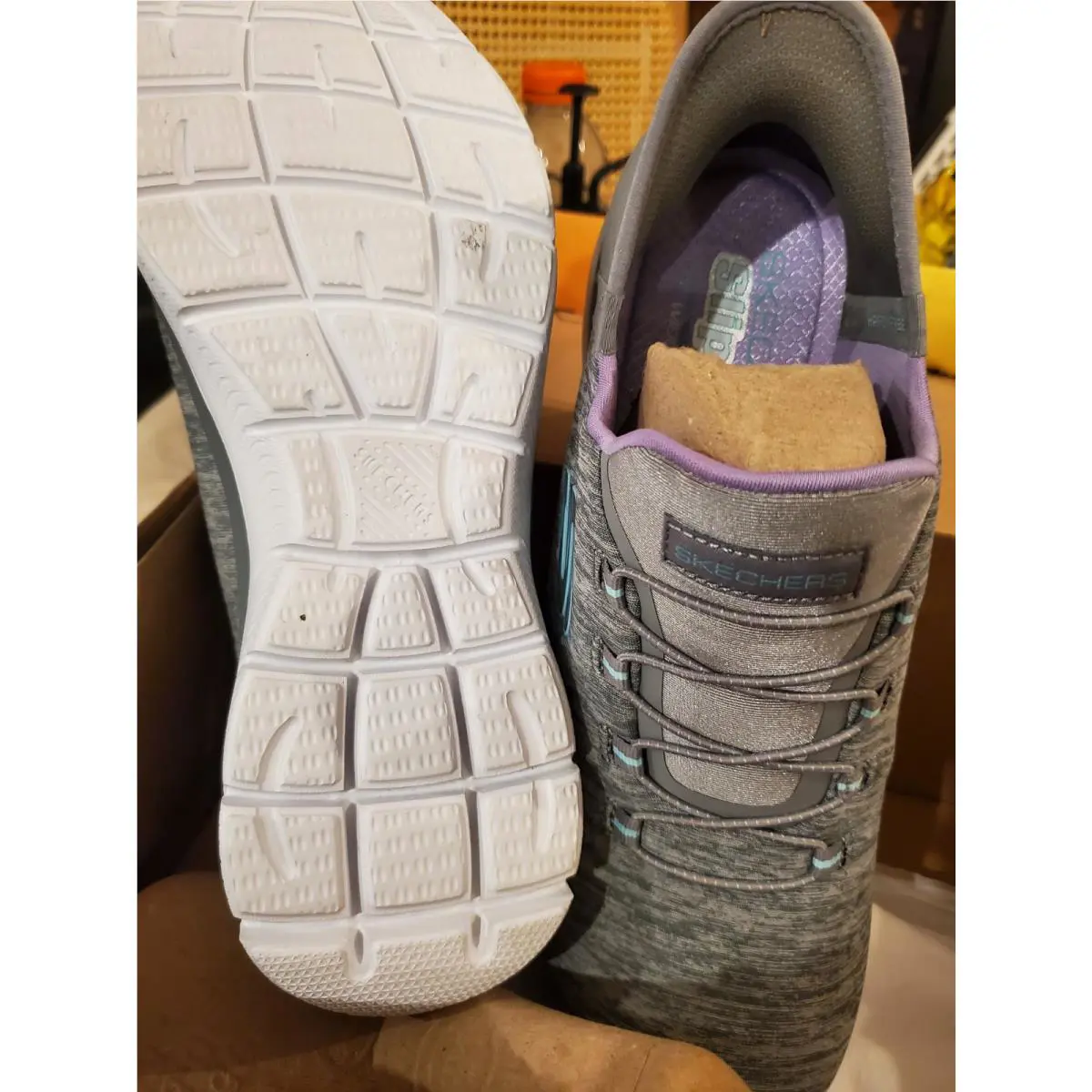 Skechers shoes - SKECHERS SLIP-INS - Gray 2