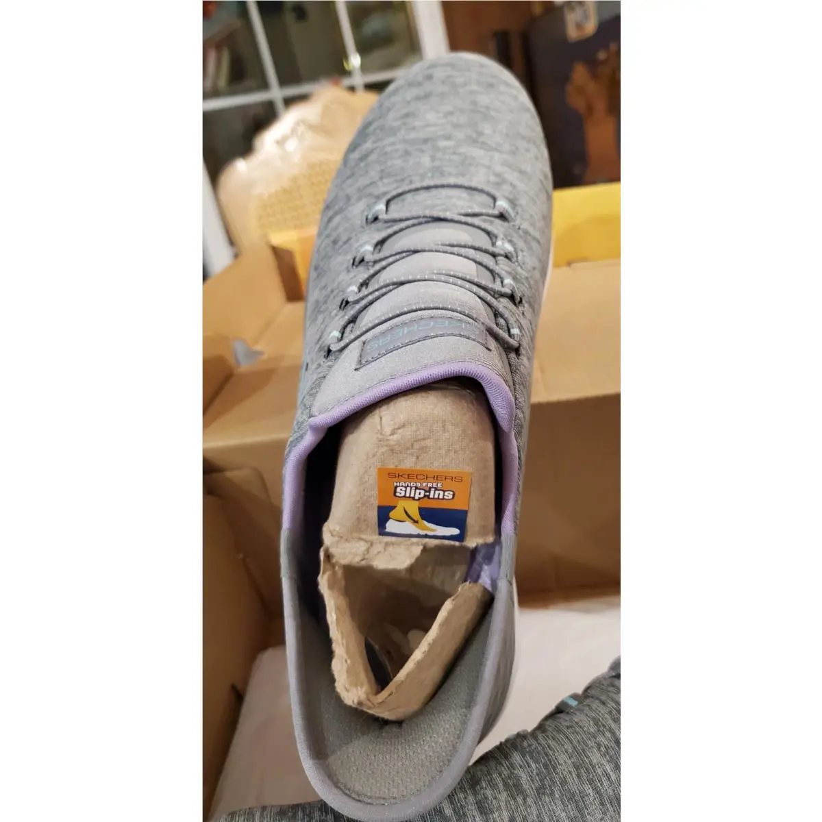 Skechers shoes - SKECHERS SLIP-INS - Gray 3
