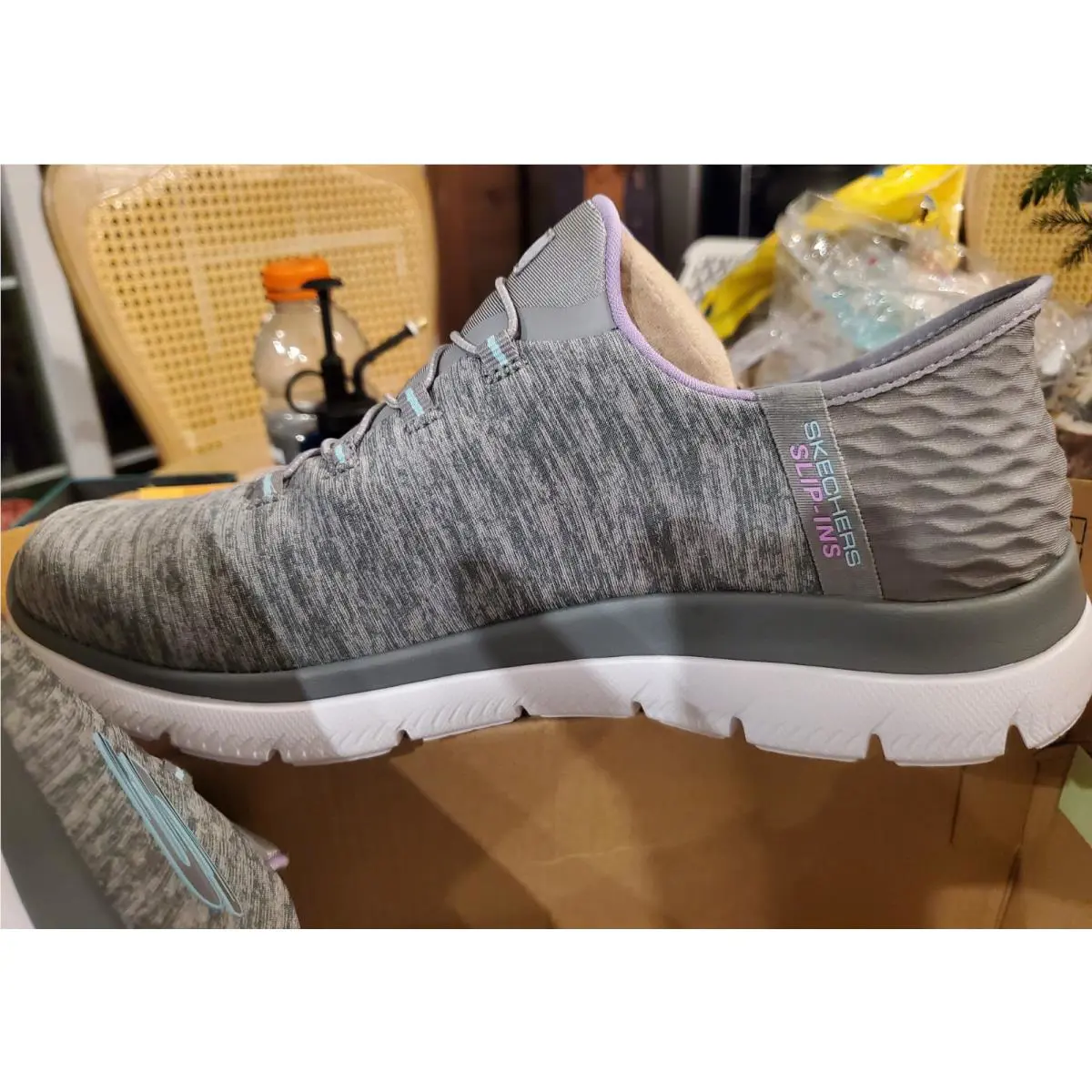Skechers shoes - SKECHERS SLIP-INS - Gray 5