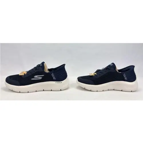 Skechers shoes - Skechers Go Walk Flex-Grand Entry - 124836 NVW - Navy and white (UPC: 197627451251) 4