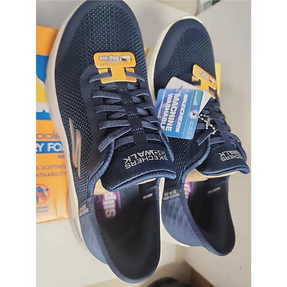 Skechers shoes - Skechers Go Walk Flex - Walk Flex - 124836 NVW - Blue 14