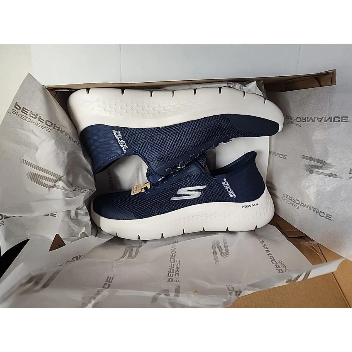 Skechers shoes - Skechers Go Walk Flex - Walk Flex - 124836 NVW - Blue 10