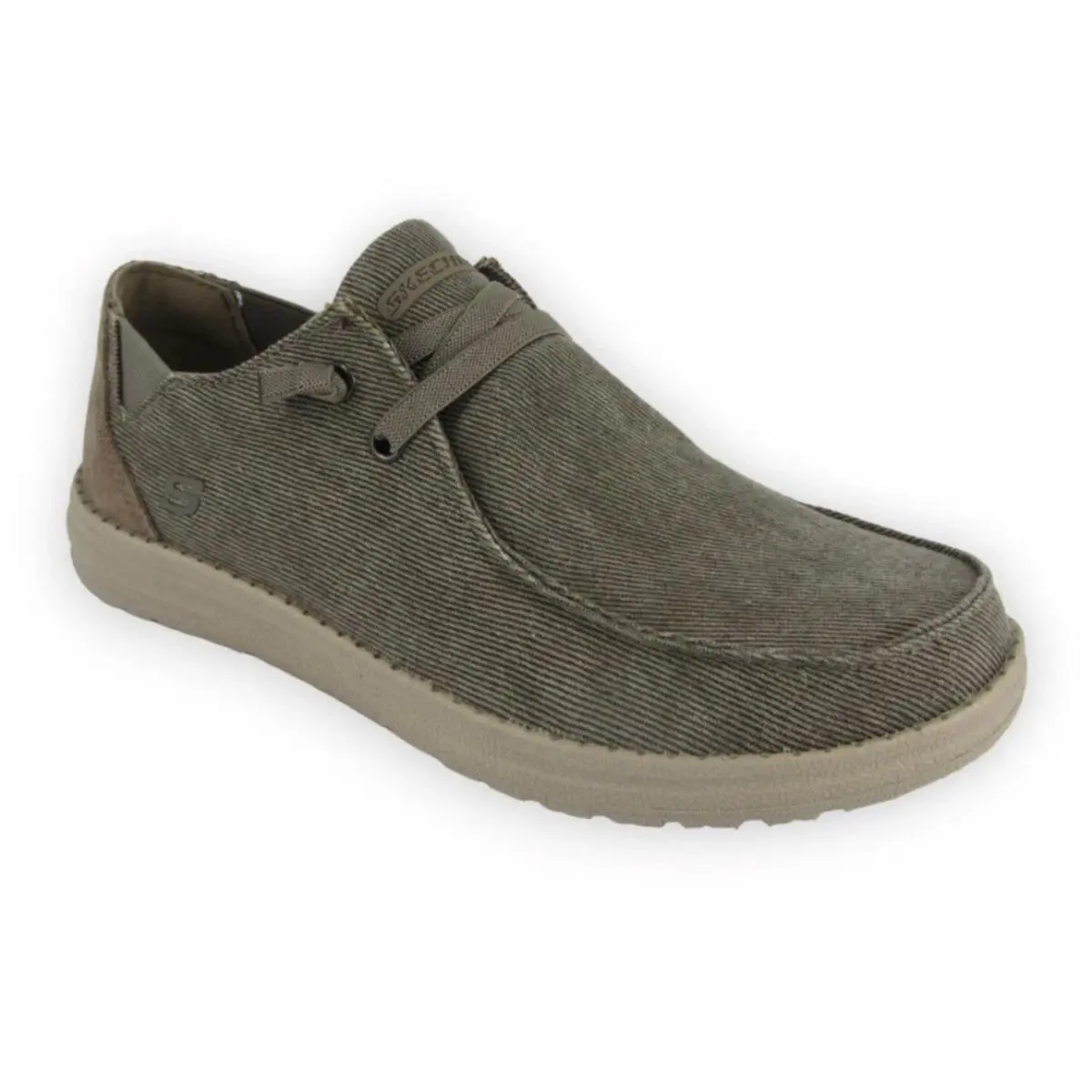 Skechers shoes - Skechers Melson Raymon Slip On Classic Fit Shoes Khaki Men`s - Brown, Manufacturer: Khaki (UPC: 193113954473) 5