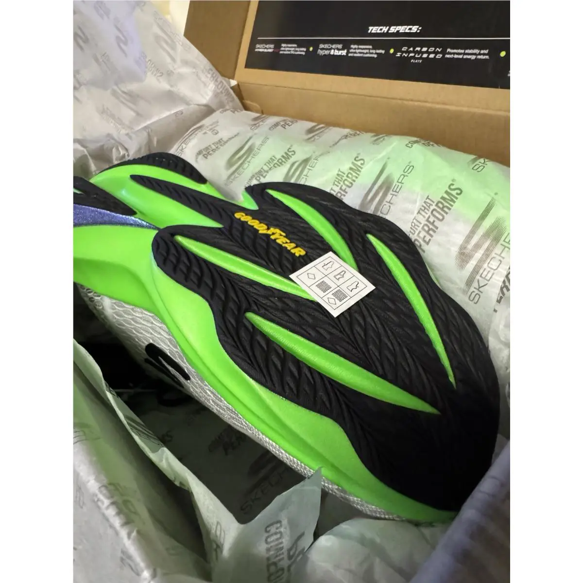 Skechers shoes - Skechers SKX Aero Tempo - SKX Aero Tempo - Black (UPC: 198376630324) 4